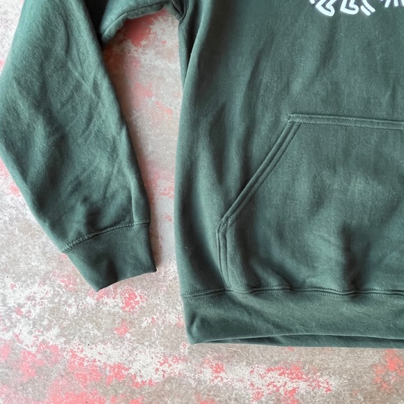 Keith Haring Puff Icons Hoodie Sweatshirt Urban Outfitters NWOT Heart - Picture 8 of 10